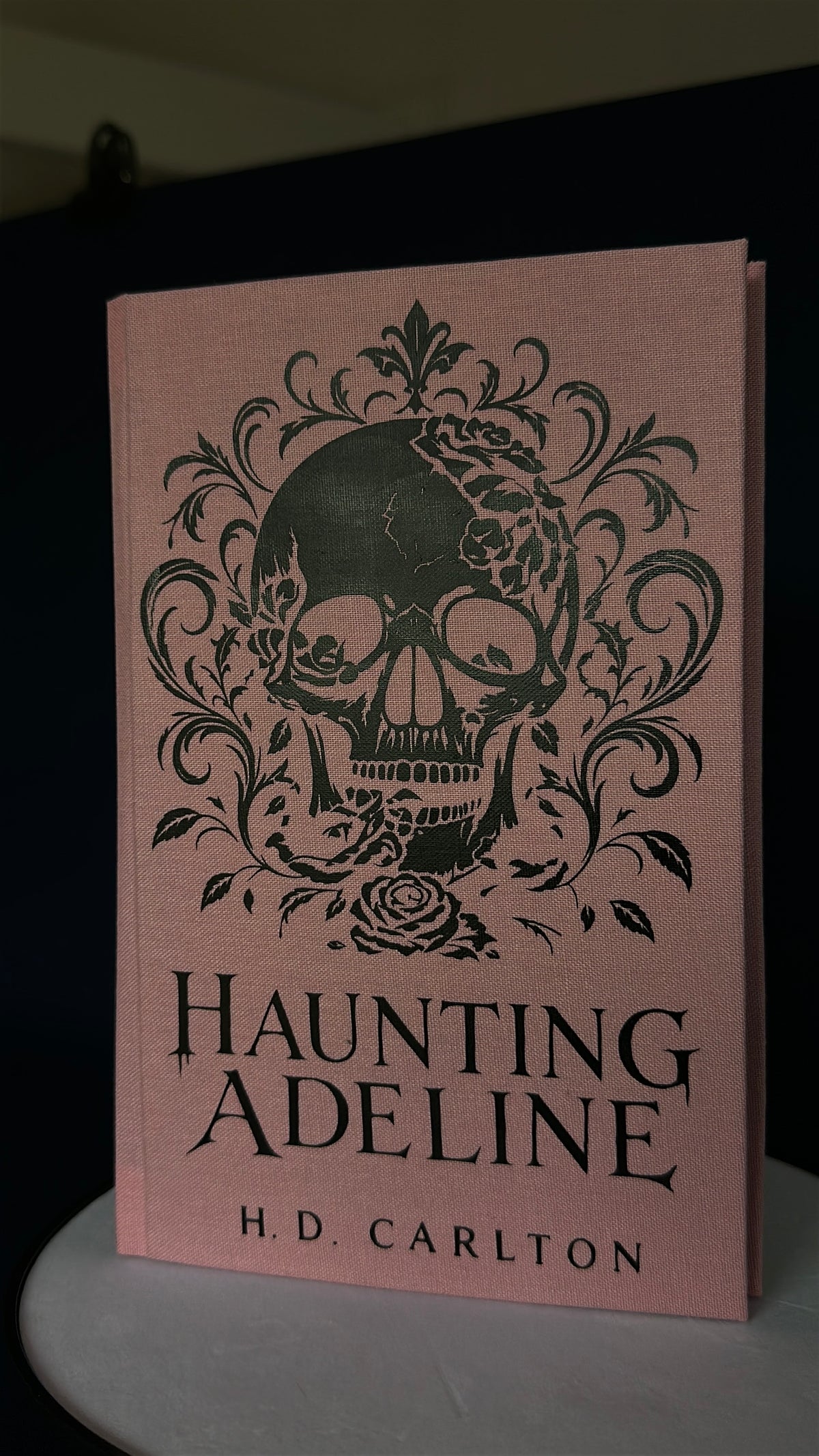Haunting Adeline custom hardcover rebind