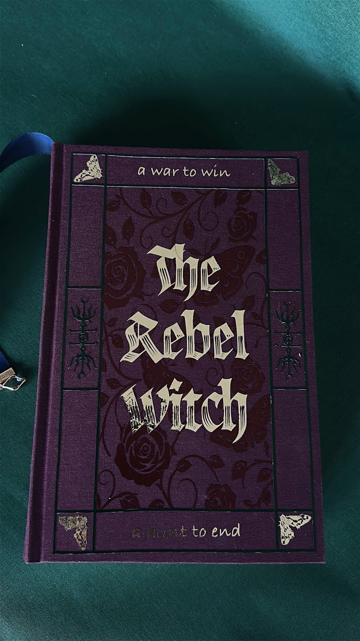 The Rebel Witch custom hardcover rebind