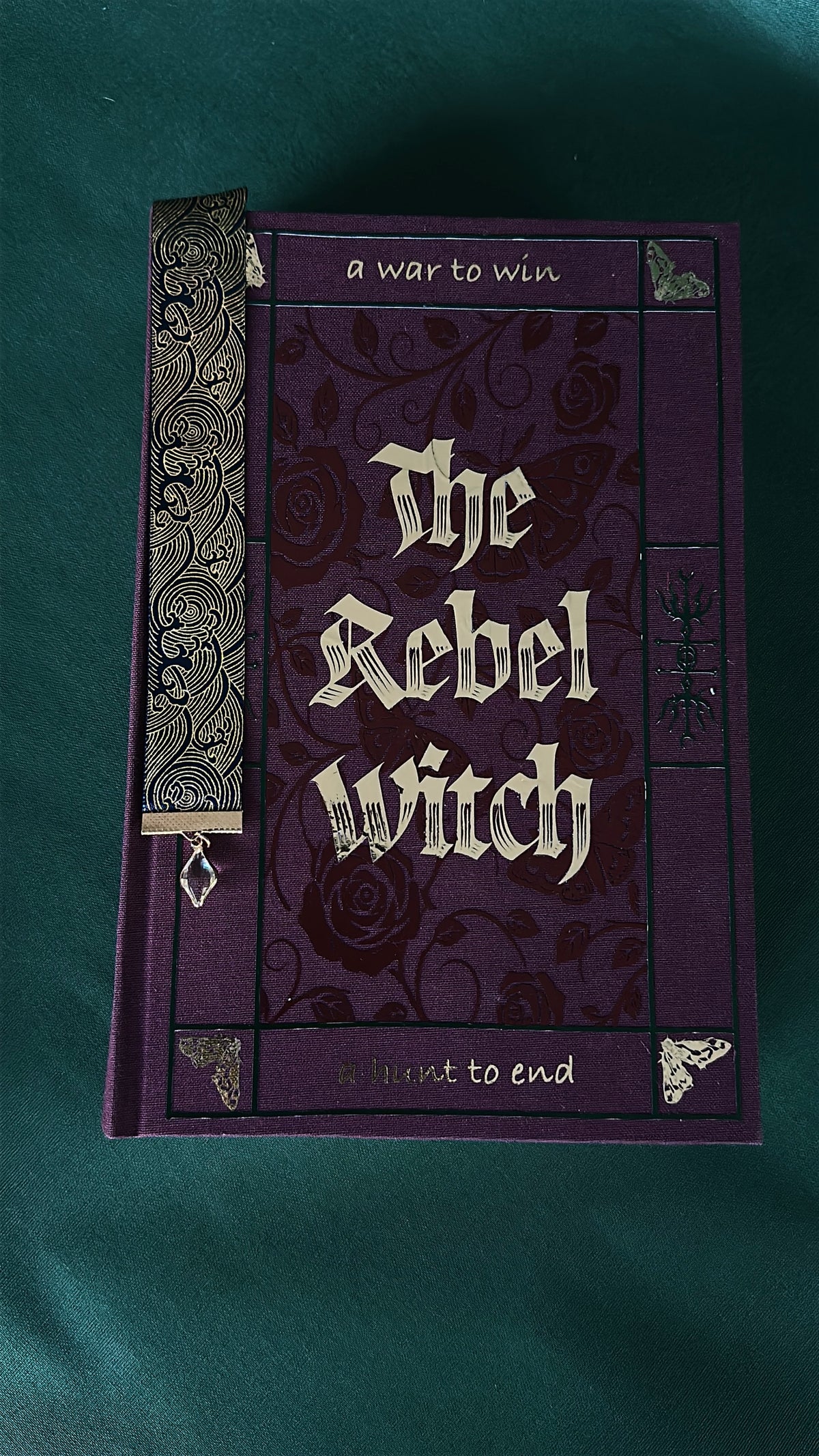 The Rebel Witch custom hardcover rebind
