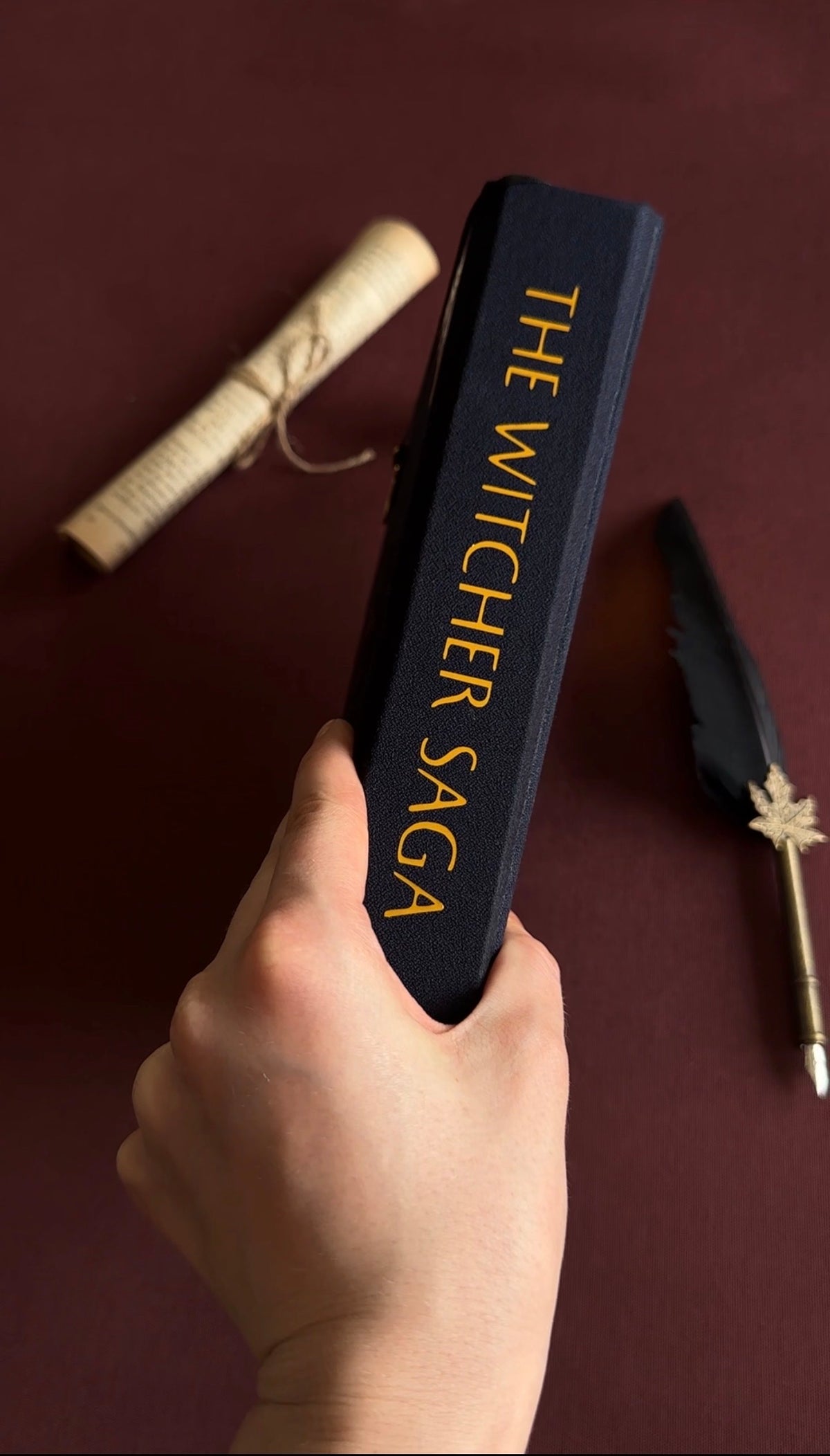 The Tower of Swallows custom hardcover rebind