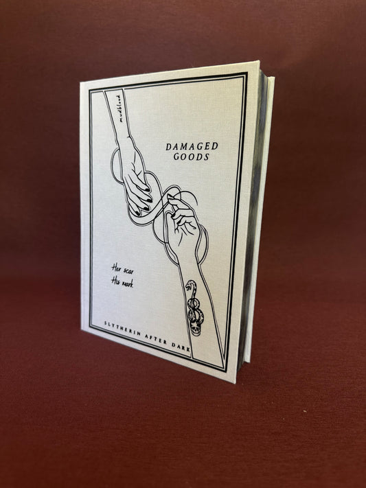 Damaged Goods custom hardcover rebind