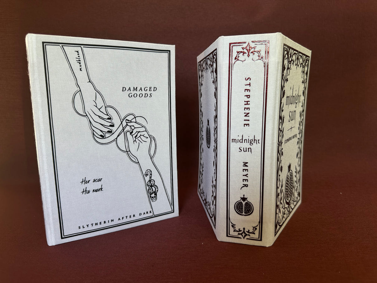 Damaged Goods custom hardcover rebind