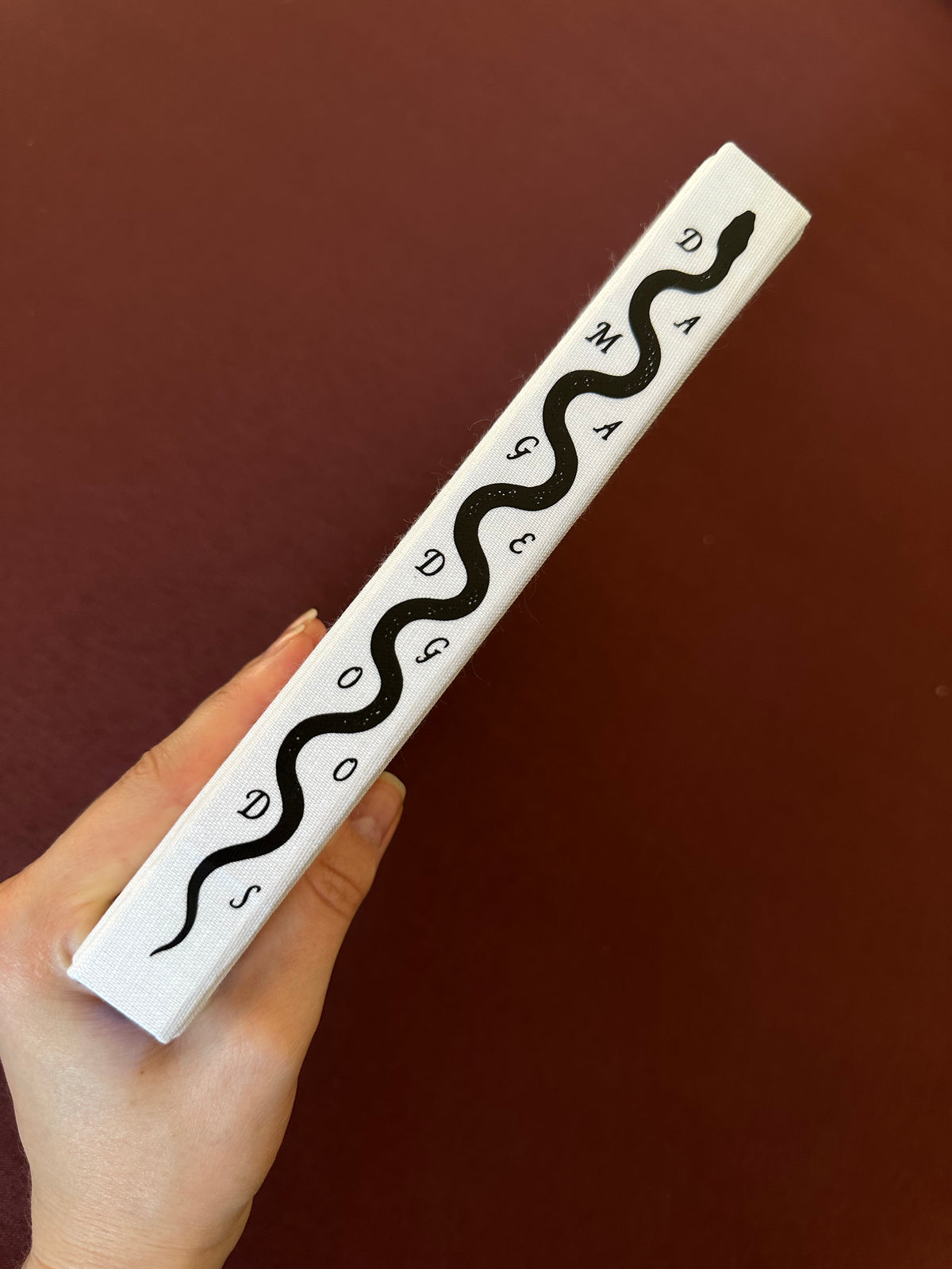 Damaged Goods custom hardcover rebind