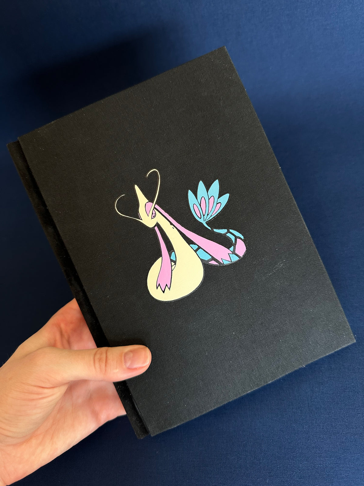 Pokémon Milotic notebook custom hardcover rebind