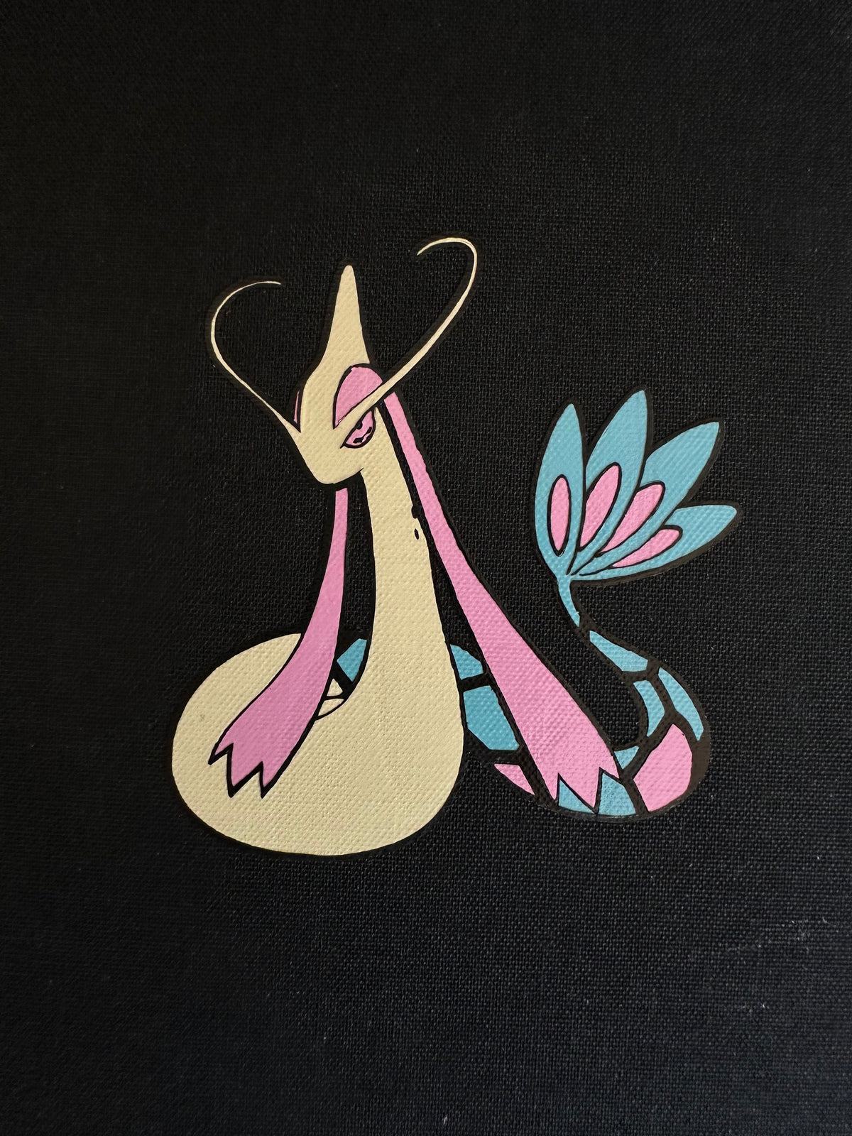 Pokémon Milotic notebook custom hardcover rebind
