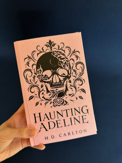 Haunting Adeline custom hardcover rebind