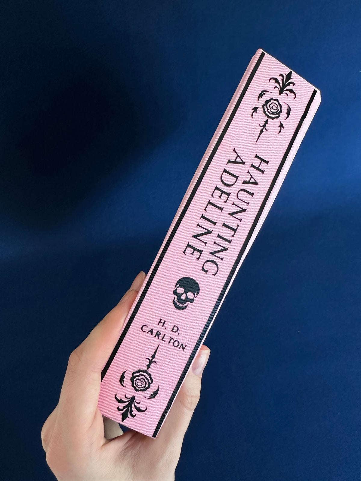 Haunting Adeline custom hardcover rebind