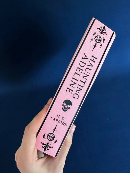Haunting Adeline custom hardcover rebind