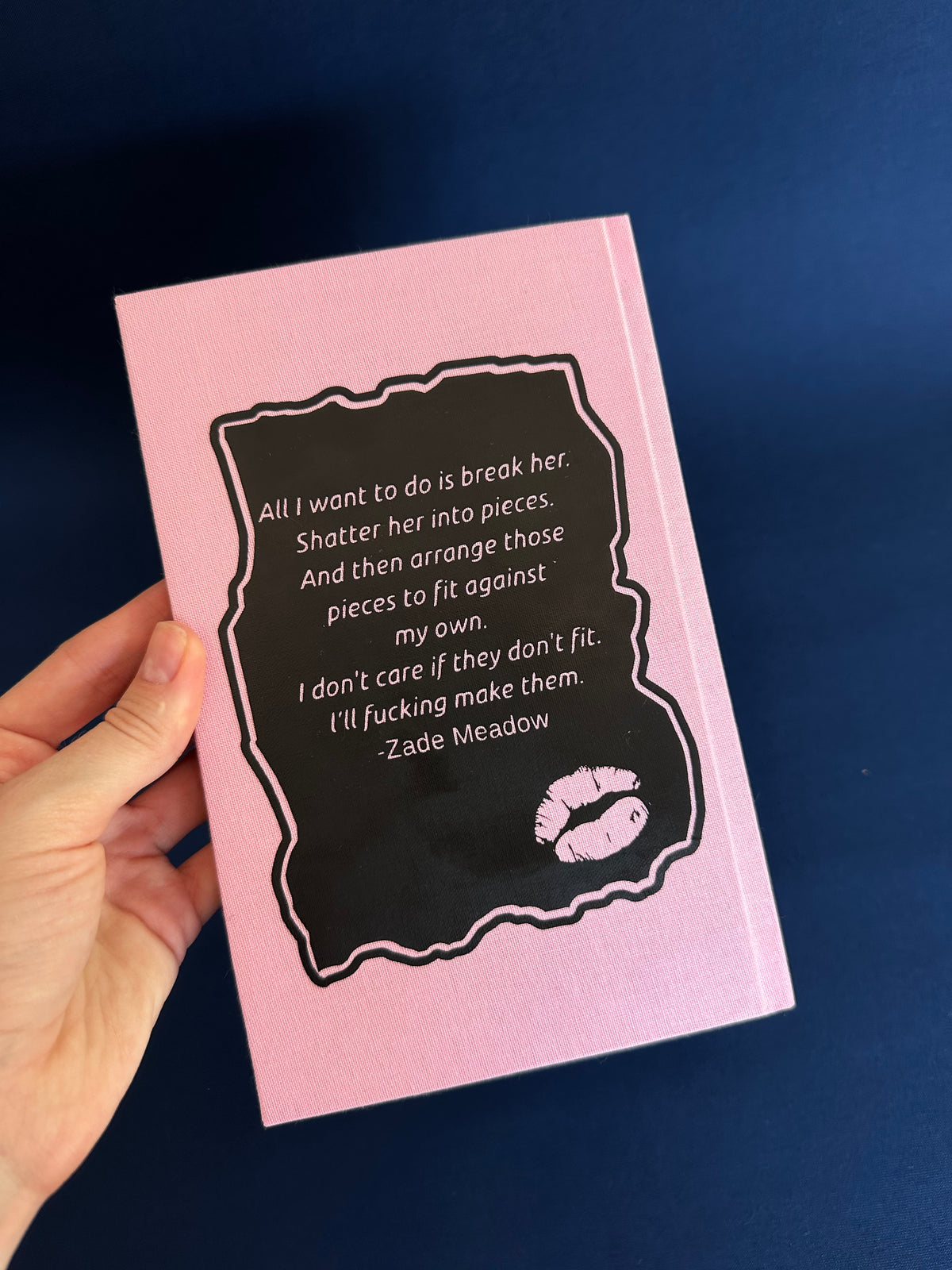 Haunting Adeline custom hardcover rebind