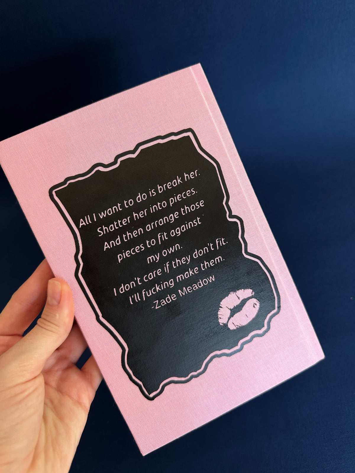 Haunting Adeline custom hardcover rebind