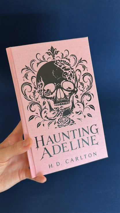 Haunting Adeline custom hardcover rebind