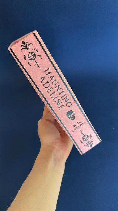 Haunting Adeline custom hardcover rebind