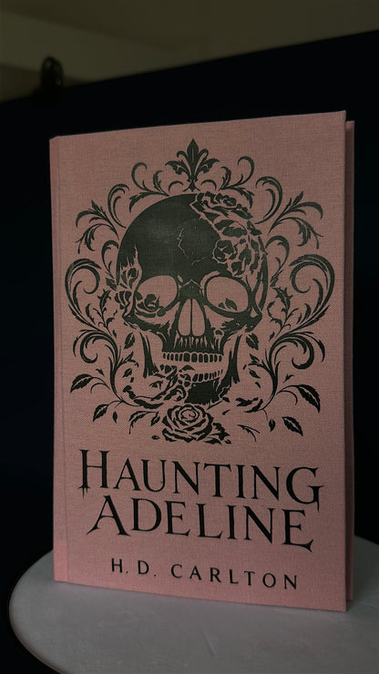 Haunting Adeline custom hardcover rebind