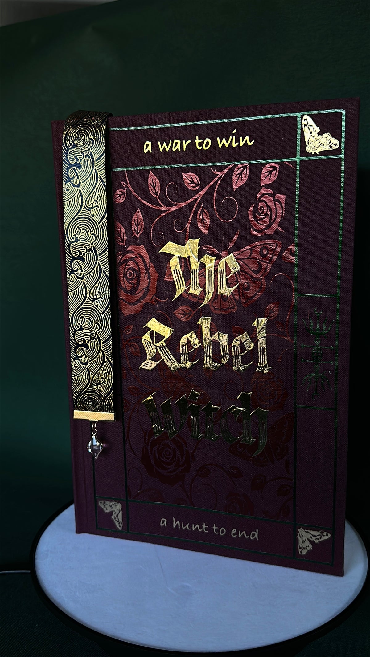 The Rebel Witch custom hardcover rebind