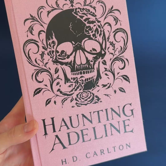 Haunting Adeline custom hardcover rebind video