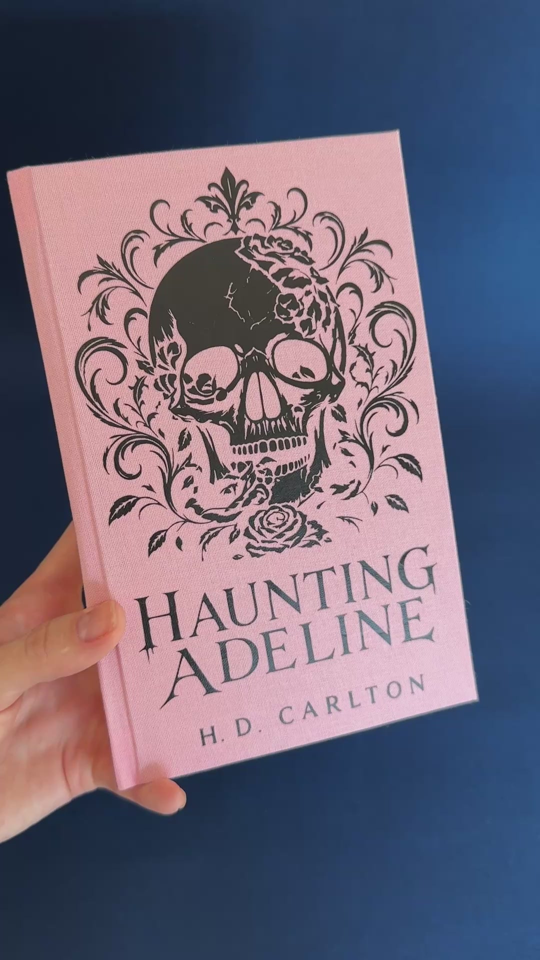 Haunting Adeline custom hardcover rebind video