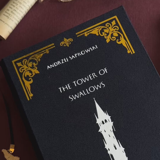 The Tower of Swallows custom hardcover rebind video