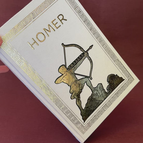 The Odyssey custom hardcover rebind video