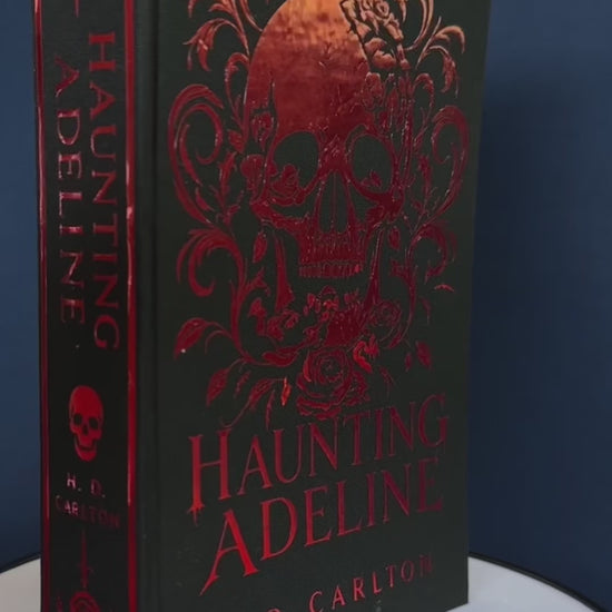 Haunting Adeline custom hardcover rebind video