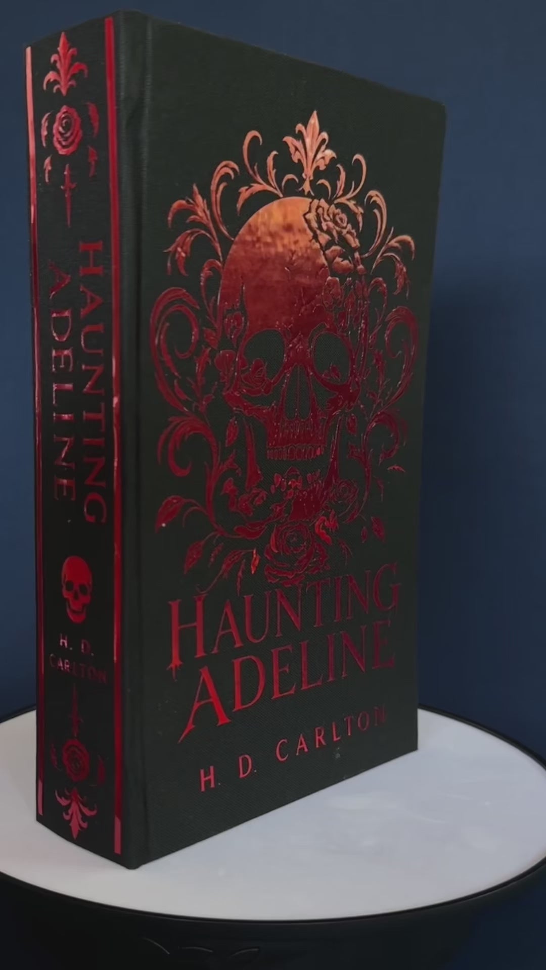 Haunting Adeline custom hardcover rebind video