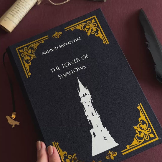 The Tower of Swallows custom hardcover rebind video