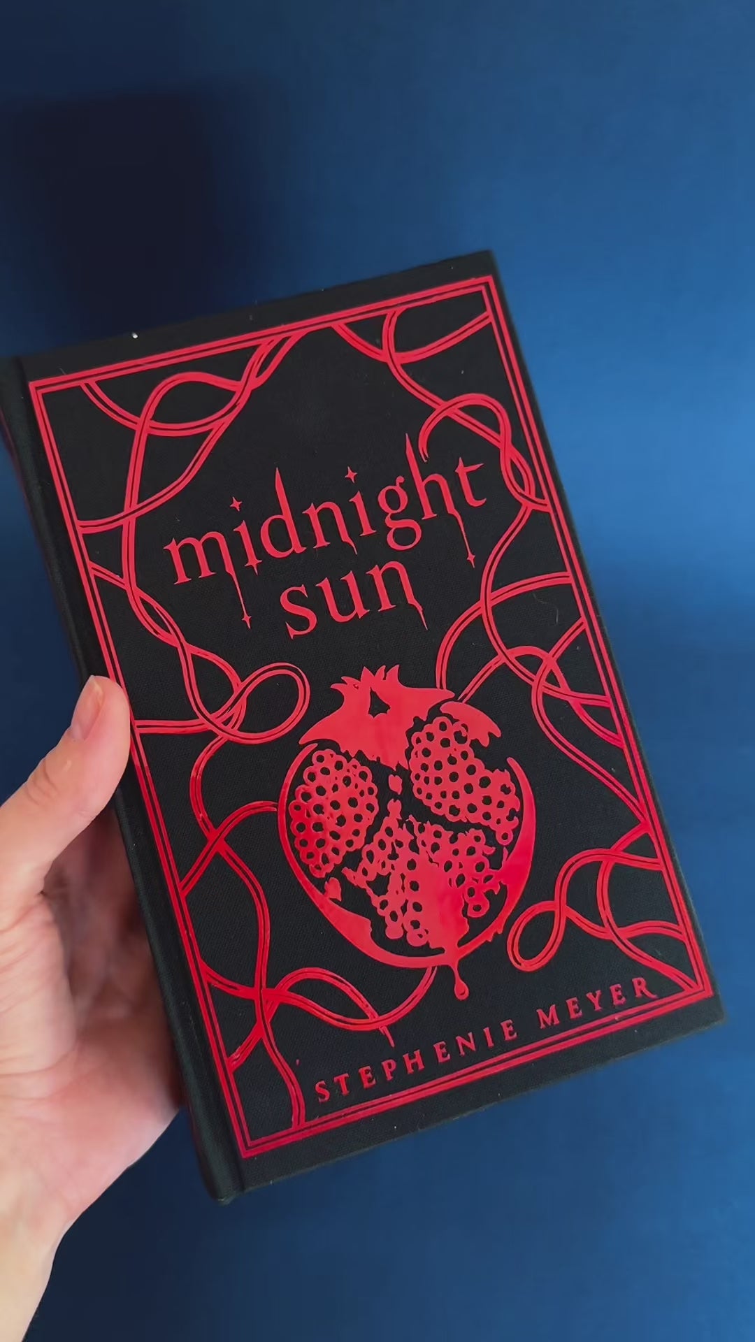 Midnight Sun custom hardcover rebind video